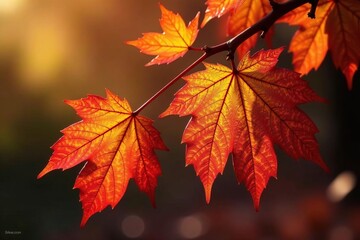 Obraz premium Wilted autumn leaves showing intricate venation, nature, seasonal