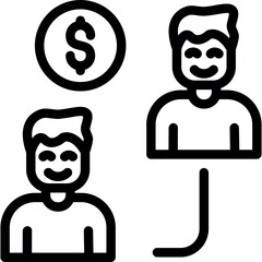 Employee Referral Bonus Icon