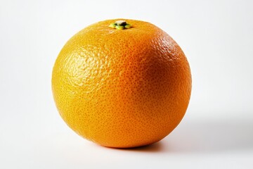 Close Up of Fresh Grapefruit on White Background for Food Content