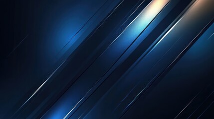 Abstract diagonal lines dark blue background design