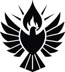Pentecost icon Pentecost vector art illustration.