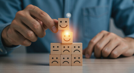 Customer Satisfaction Pyramid: Building Positive Experiences with Emotion Blocks for Business Growth and Feedback Insights