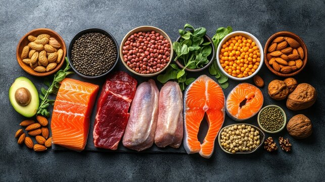 Healthy protein & nutrient-rich foods