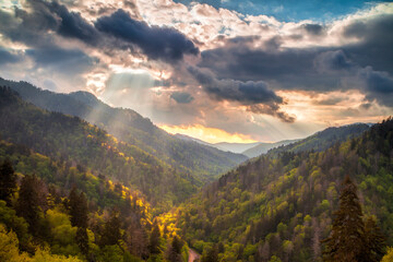 Morton Overlook in the Smoky Mountains