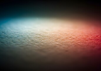 Abstract Macro Texture Gradient Red, Blue and White Colors on Paper, Background, Artistic, Close-up, Design.