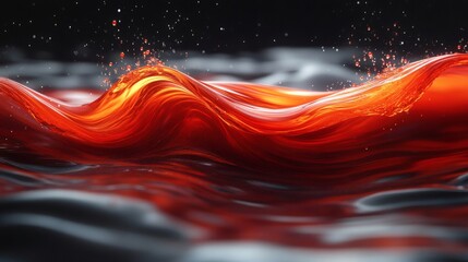 Yellow and Blue Bold Fluid Motions Creating Stunning Gradients