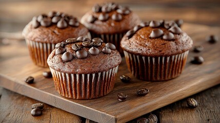 Chocolate Coffee Muffins: A Delightful Treat for Coffee Lovers. Indulge in the rich aroma and decadent chocolate flavor of these irresistible muffins, perfect for any occasion.
