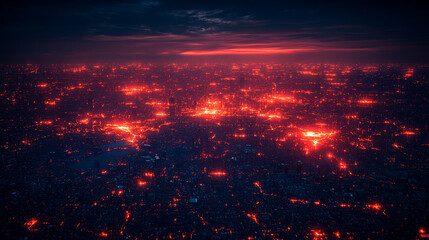 
A circular global map etched on a microchip symbolizes the interconnectedness of global semiconductor trade, representing modern technology, globalization, and digital communication.

