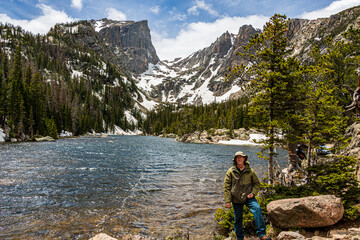 Fun times hiking at Rocky Mountain National Park.