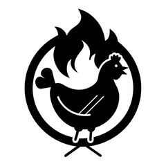 grilled chicken logo
