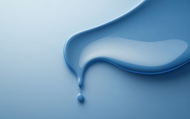 Fresh water drop theme business background
