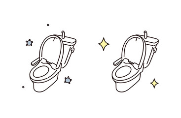 トイレのイラスト