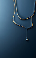 Fresh water drop theme business background
