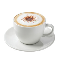 Frothy Cappuccino with Chocolate Sprinkles.