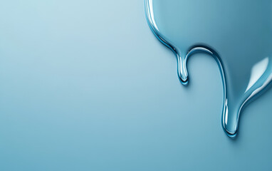 Fresh water drop theme business background
