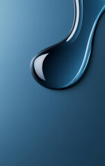 Fresh water drop theme business background
