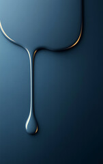Fresh water drop theme business background
