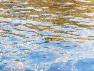 春の川　水の流れ04