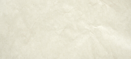 Abstract white crumpled and creased recycle paper texture background