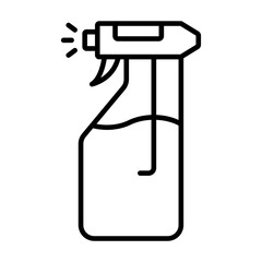 Spray Bottle Icon