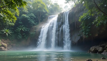 waterfall in the forest