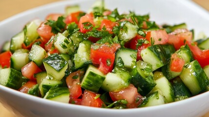 A fresh vegetable stir-fry with tofu, peppers, and broccoli. Featuring plant-based meals