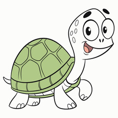 funny turtle cartoon