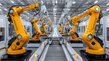 Robotic Arms Assembling