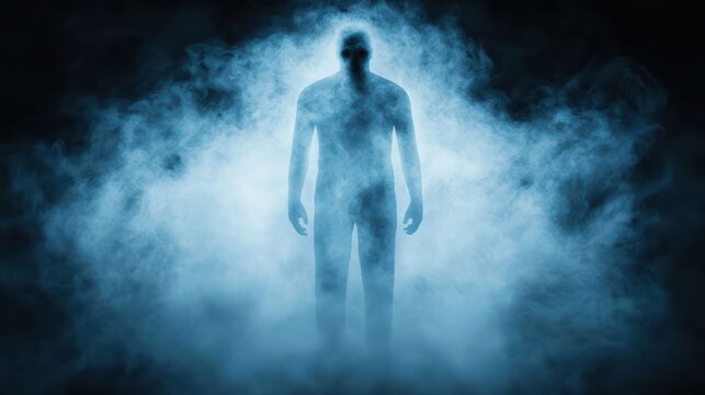 Mysterious presence in a foggy environment