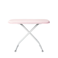 Furniture cutout background of ironing board in modern home environment stylish design indoor viewpoint