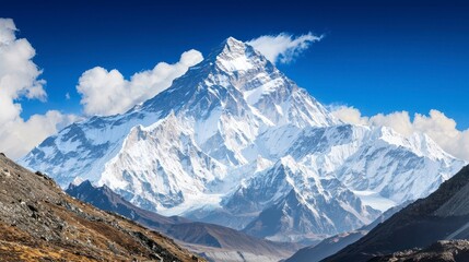 Fototapeta premium Majestic Mountaintop Scene