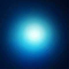 Abstract Blue Light Burst