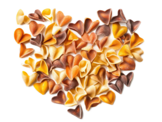 Pixel art heart in classic 8-bit style with visible square pixels on white background