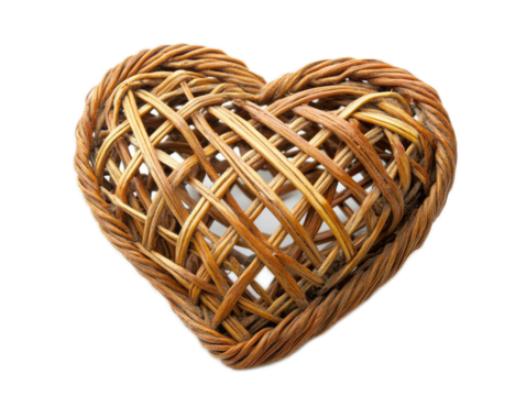 Pixel art heart in classic 8-bit style with visible square pixels on white background