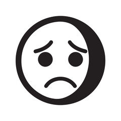 vector illustration of a baby face