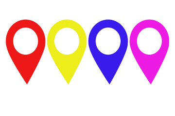 location vector icon set. point illustration sign collection. position symbol. place logo.
/LOCATION YOU ARE HERRE SET OF 4 POINTERS