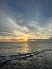 Obraz premium sunset over the sea