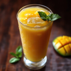 glass of mango