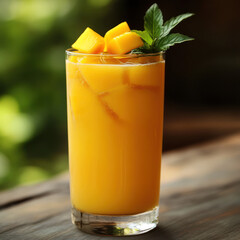fresh mango juice