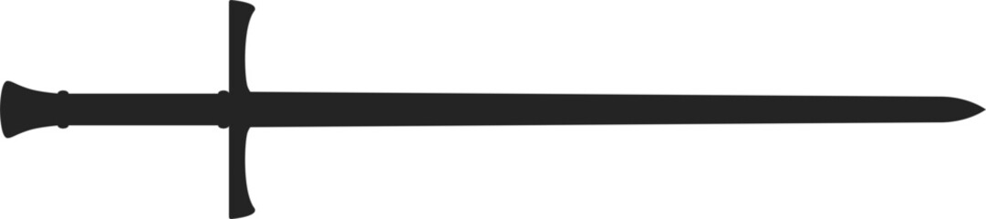 vector of a bastard sword © David