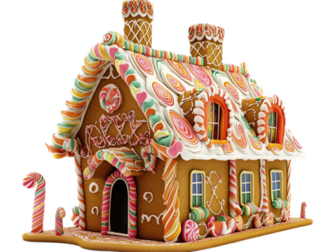 Japanese-inspired minimalist home with sliding paper screens, wooden verandah, and zen rock garden, isolated on white background