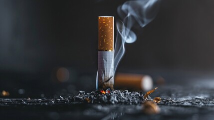 cigarette and smoke