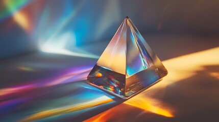 Crystal Pyramid, Rainbow Light, Studio