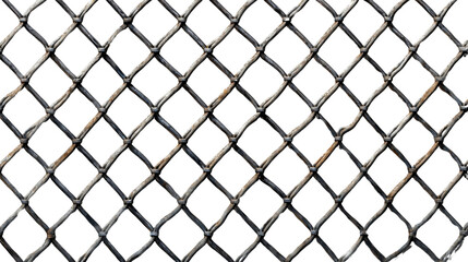 Fototapeta premium chain link fence with wire