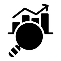 Audit Icon Solid Style for Startup Business Pack Icon Themes