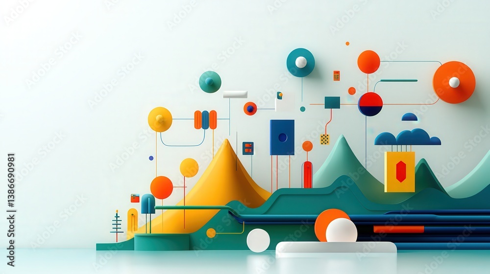 Poster visualization of data flows in network security