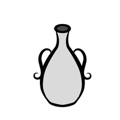 Minimalist illustration of a cocktail with a lime garnish, set against a simple background