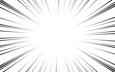 Obraz premium Explosion Background for Comic Book. Vector Illustration