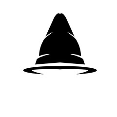 Abstract silhouette of a person in a yoga pose against a minimalist background, symbolizing tranquility