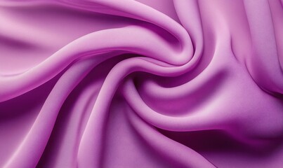 Fototapeta premium Draped purple fabric texture background